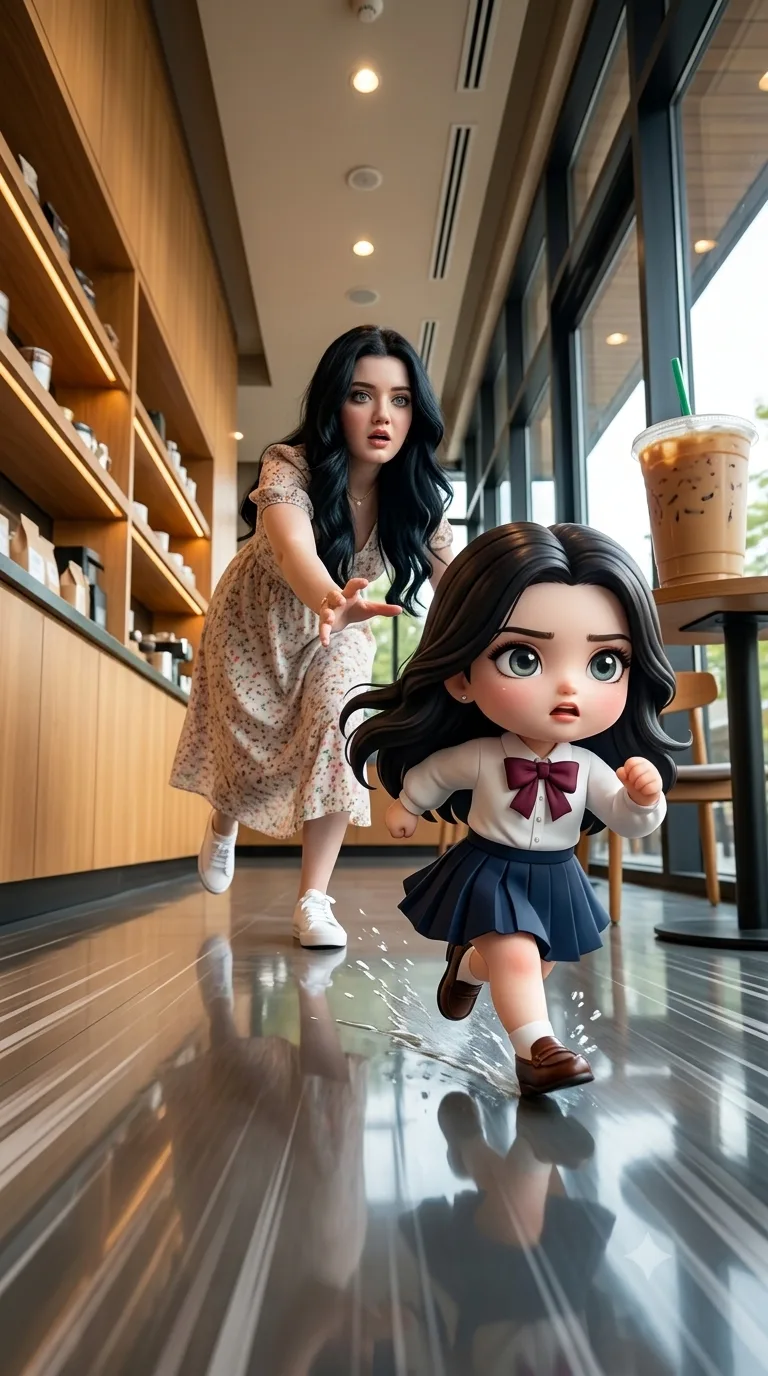 Tiny Escape | A Cinematic Café Chase Between Me and My Miniature Self